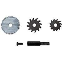 Wolfcraft 3253000 3253000-1 Juego de Fresas universales no. 3263000, 3264000, 3270000 + 1 v&aacute;stago diam. 8 mm, 8mm