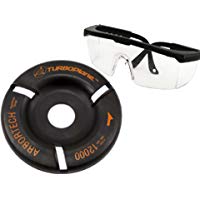 Arbortech Turbo Plane, incluye gafas de protecci&oacute;n&nbsp;&ndash;&nbsp;Disco de fresado para madera / amoladora angular
