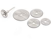 6 piezas Sierra de acero HSS Disco de corte de la rueda Mini Taladros Cut Off Set para el corte es