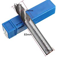 Brocas para fresadora de metal HSS rectas 4/6/8/10/12 mm