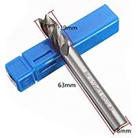 Brocas para fresadora de metal HSS rectas 4/6/8/10/12 mm