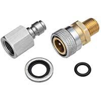 ExcLent 1/8 Inch Bsp Quick Release Coupler Fittings Charging Adapter Kit For Air Rifles Pcp