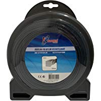 Kawapower KW101R Hilo de Nylon para desbrozadoras 3MM 56mt Trenzado Bricoferr