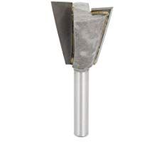 woodworker Fresa para cola de milano, v&aacute;stago de 0,63 cm, di&aacute;metro de corte de 2,54 cm
