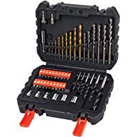 BLACK+DECKER A7188 - Set de 50 piezas con brocas y puntas para atornillar y taladrar