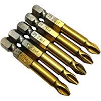 Gazechimp 5 Piezas Soporte de Extensi&oacute;n Autoblocante Destornillador Magn&eacute;tico de Liberaci&oacute;n R&aacute;pida de Espiga S2