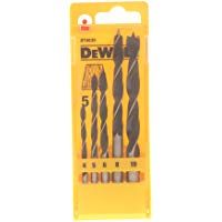 DeWalt Juego de Brocas espirales para Madera DT4535-QZ, 5 Piezas