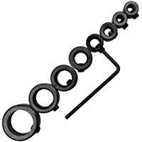 STRIR 8 Unids/lote 3-16mm Collar Anillo Posicionador Anillo de separaci&oacute;n Localizador Broca para trabajar la madera Llave hexagonal