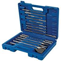 Silverline 196570 - Juego De Brocas Sds Plus Y Cinceles, 15 Pzas