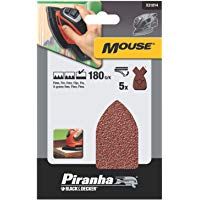 Black+Decker X31014-XJ - 5 Hojas de lija Grano 180.