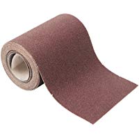 Wolfcraft 1739000 - Rollo papel abrasivo, con velcro auto-adhesivas, grano 60, 4 m x 115