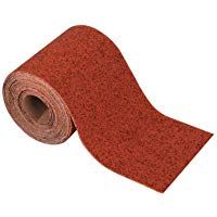 Wolfcraft 3175000 3175000-1 rollo papel abrasivo, plata, grano 180, 5 m x 93 mm