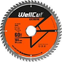 WELLCUT WC-P1652060 - Hoja de sierra para tct (165 x 60 x 20 mm)