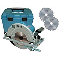 Makita 5903RKX1 Sierra circular 235mm 2000W com 2 hojas extra + maletin Makpac