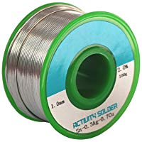 Esta&ntilde;o para soldar 1mm Hilo de soldadura electronica sin Plomo con N&uacute;cleo de Resina Sn99% Ag0.3% Cu0.7% 100g
