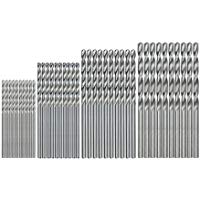 SODIAL 40 piezas Mini broca HSS bits 0.5mm-2.0mm PCB de manejar recto, brocas helicoidales conjunto