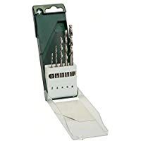 Bosch 2 609 255 127 - Juego de 5 brocas para metal HSS-G con v&aacute;stago de inserci&oacute;n hexagonal
