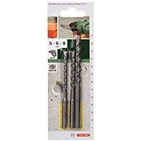 Bosch 2 609 256 908 - Juego de 3 brocas para hormig&oacute;n SDS-Quick (pack de 3)