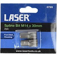 Laser 3799&nbsp;Broca acanalada, M14, 30&nbsp;mm, 2 piezas