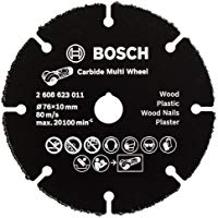 Bosch Professional - Disco de corte de metal duro MultiWheel para amoladora, 76 mm
