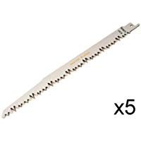 Saxton R922BF - Cuchilla de sierra (240 mm, 5 unidades)
