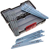 BOSCH 2607010901 - Hoja para sierra de sable: Set ToughBox: BasicWood+Metal: 15 uds