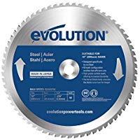 Evolution Power Tools&nbsp;&ndash;&nbsp;acero evoblade255&nbsp;acero dulce carburo, hoja, 255&nbsp;mm&nbsp;&ndash;&nbsp;Multi