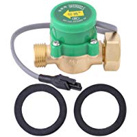 Interruptor de Control de Flujo de Agua de Bomba de Conector Circulaci&oacute;n de CA 220V de G3 / 4 Hembra a G1 / 2 Macho