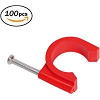 Firecore 100 pcs 16 mm tubo abrazadera/abrazadera de la manguera de clip