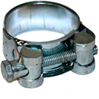 Abrazaderas de perno de acero galvanizado resistente W1 &ndash; varios di&aacute;metros y tama&ntilde;os disponibles, 92mm - 97mm, 1