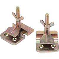 Juego de 2 abrazaderas de metal para bisagras de mariposa para fijar pantallas durante la impresi&oacute;n DIY Hobby Tool