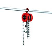 Einhell Cadena polipasto TC de CH 1000&nbsp;(Max. 1.000&nbsp;kilos en Max. 2,5&nbsp;M Hub Altura, carcasa de metal, cerrada resistente para Segura Gu&iacute;a Cadena, gancho de carga con ganchos de seguridad, seguridad para montaje con tirantes, larga mano cadena)