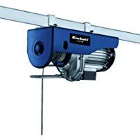 Einhell BT-EH 500 - Polipasto 500 kg (1000 W, cable sencillo: 11,5 m, cable doble: 5,7 mm, carga cable sencillo: 250 kg, carga cable doble: 500 kg)