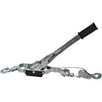 Cabestrante manual de 4 toneladas 4000 kg - 3 METROS de cable - Polipasto de palanca para mover cargas pesadas de hasta 4 TN
