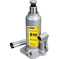 Carraca Gato Hidr&aacute;ulico De Botella Maurer 8000kg-Soporte 230-457mm