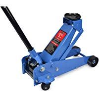 Gato Hidraulico de Carretilla para Coche 3 Toneladas 140-500mm con Ruedas Portatil