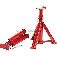 2&nbsp;x SET bajo stellb&ouml;cke bajo caballete 1,8T 1800&nbsp;Kg Capacidad De Carga toneladas, altura regulable apoyo Tija de caballete caballete altura regulable
