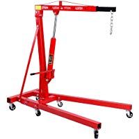 Timbertech - Gr&uacute;a hidr&aacute;ulica para taller, carga hasta 2 toneladas