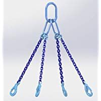 Hackett AMZ1023306 - Cadena con ganchos de bloqueo autom&aacute;tico, 6mm Chain Dia, 1
