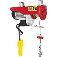 Cueffer Polipasto El&eacute;ctrico 2204LBS 1000KG Elevador el&eacute;ctrico 220V Montacargas El&eacute;ctrico para Garage y Levantar Herramientos Pesados Cabrestante Electrico (1000KG)