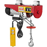 Mophorn Polipasto Electrico Elevador El&eacute;ctrico 300kg Montacargas El&eacute;ctrico para Garage y Levantar Herramientos Pesados 12m / 40ft