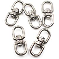 M5 Llavero Conectores Acero Inoxidable 304 Llavero 5 Piezas