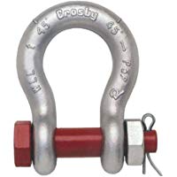 Crosby amz1023750&nbsp;perno tipo Anchor grillete, G2130, wll- 2.0&nbsp;toneladas