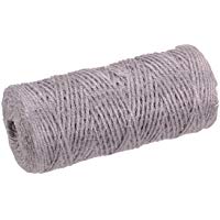 BESTOYARD Cuerda de c&aacute;&ntilde;amo 100 M Artes y oficios Cuerda de c&aacute;&ntilde;amo para Regalos Artesan&iacute;a de Bricolaje Decoraci&oacute;n Festiva Lienzos y jardiner&iacute;a (Gris)