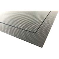 2,0&nbsp;mm CF de epoxy placa HT Carbon placa/Cfk fibra de carbono Formato de aprox. 260&nbsp;x 260&nbsp;mm Adecuado para modelismo