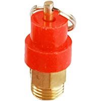 UKCOCO PT 1/4 0-0.8MPa Herramienta de control de alivio de presi&oacute;n de v&aacute;lvula de seguridad (rojo)