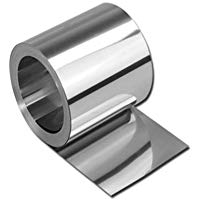 Hoja delgada de acero inoxidable S304 de 0,05 x 100 x 1000 mm