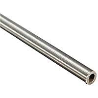 ChenXi Shop 4 piezas OD 9 mm x 8 mm ID tubo inoxidable 304 acero inoxidable Capilar Tubo Longitud 250 mm