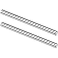 Sourcing Map - 2 varillas redondas de acero inoxidable, 30 x 2,5 mm, para bricolaje juguete RC