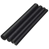 EsportsMJJ Barra De Nylon Negra De La Longitud De Los 100Mm Que Dirige La Barra Redonda Pl&aacute;stica Redonda De La Barra 5/6/8 / 10Mm